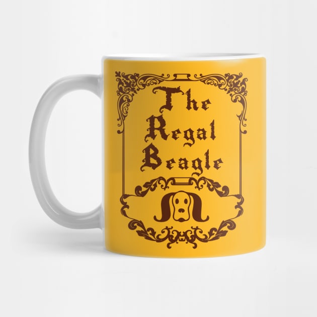 Regal Beagle Menu 1977 by Alema Art